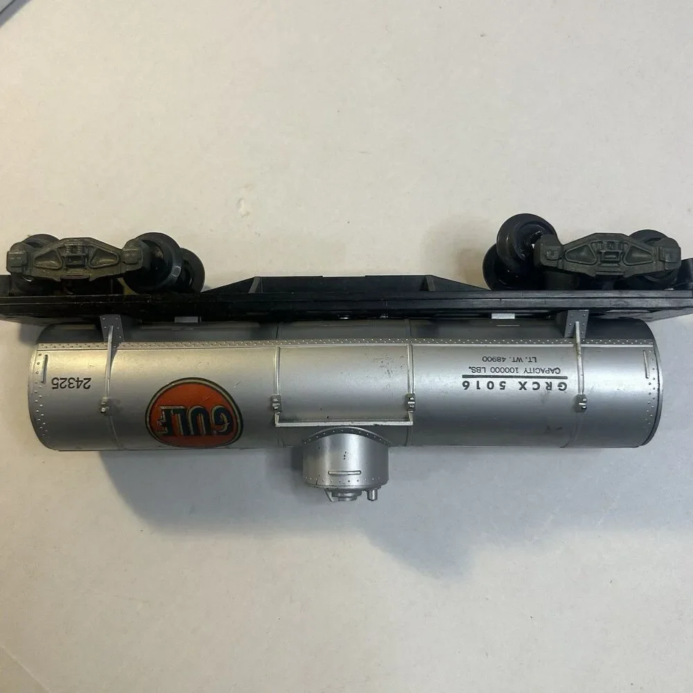 Original Vintage American Flyer S Gauge 24310 Gulf Tank Car 1959